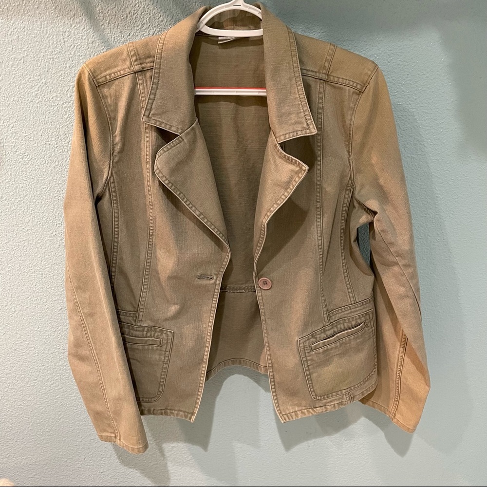 Tan Denim Jacket